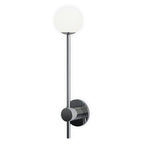 1424002 Orb Single Bathroom Wall Light Polished Chrome