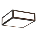 1121056 Mashiko 200 Square Bathroom Ceiling Light Bronze
