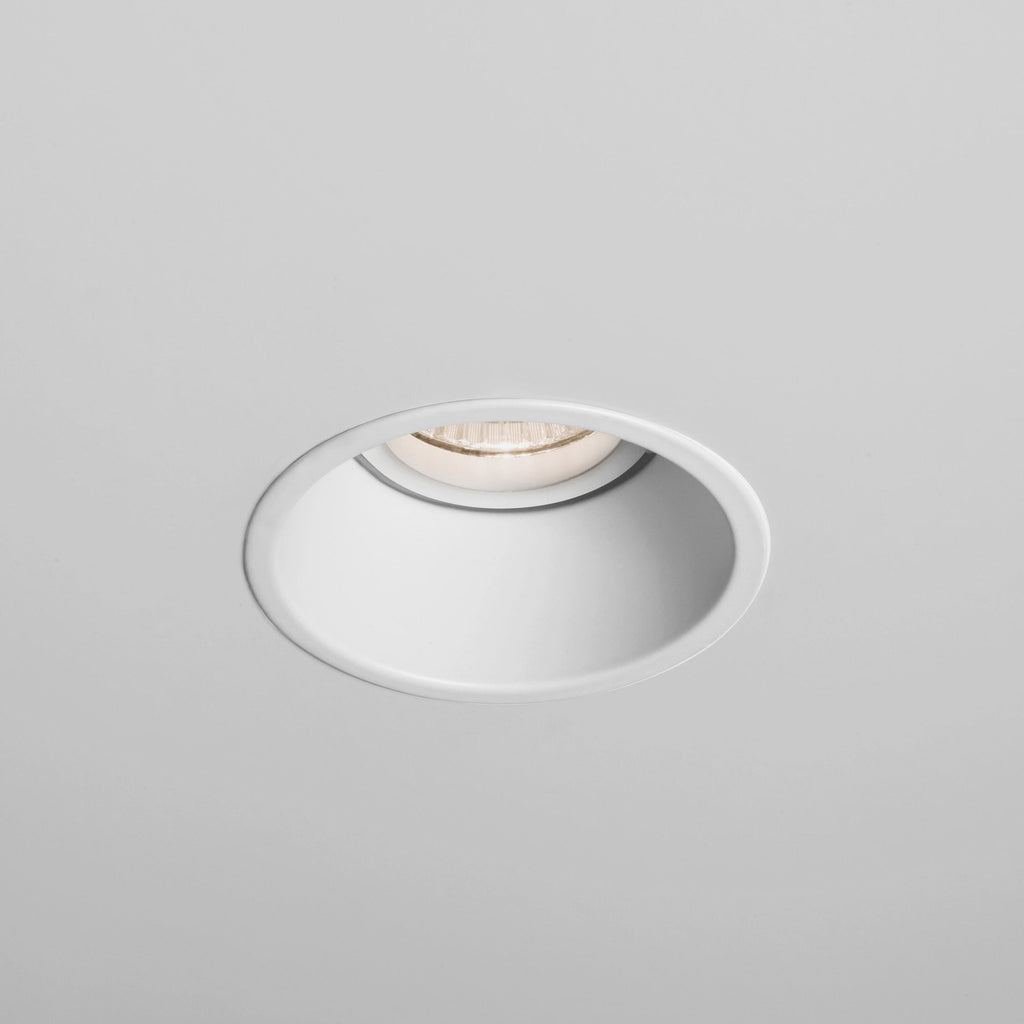 1249002 Astro Minima Round Fixed Indoor Downlight Matt White — Pack of 12 - £9.14 each