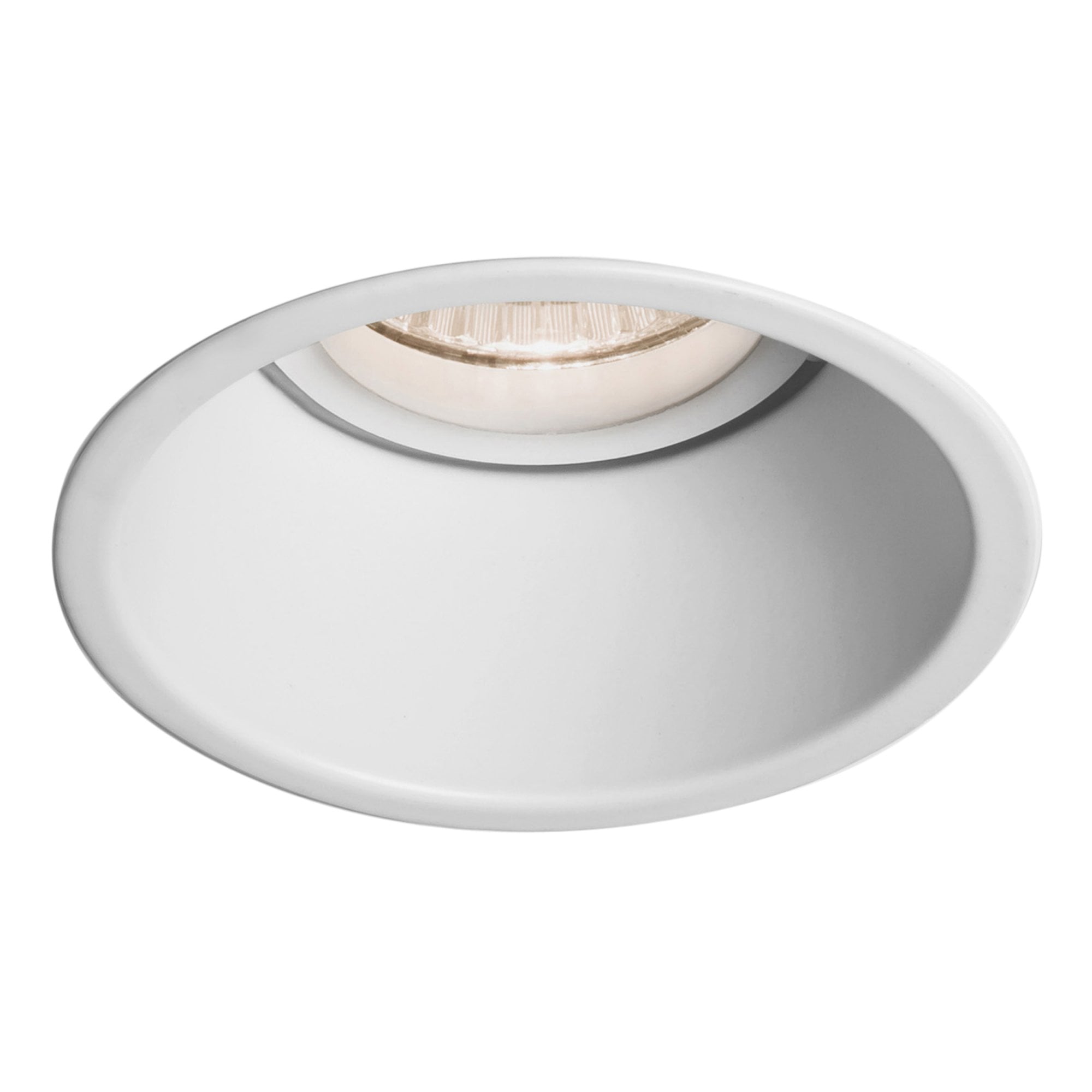 1249002 Minima Round Fixed Downlight/Recessed Spot Light Matt White