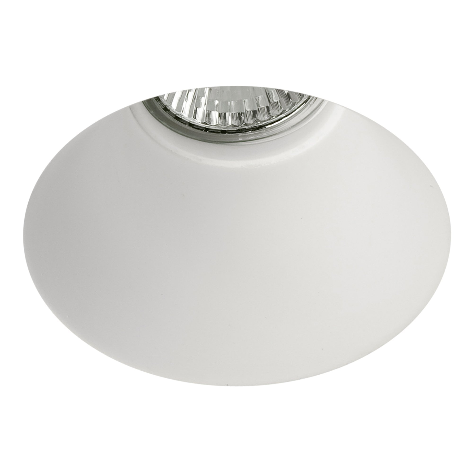 1253004 Blanco Round Fixed Downlight/Recessed Spot Light Plaster (S)