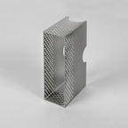 6013001 Wall Box - Borgo 55 Bright Zinc Plated