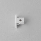 6020003 Track End Cap Matt White