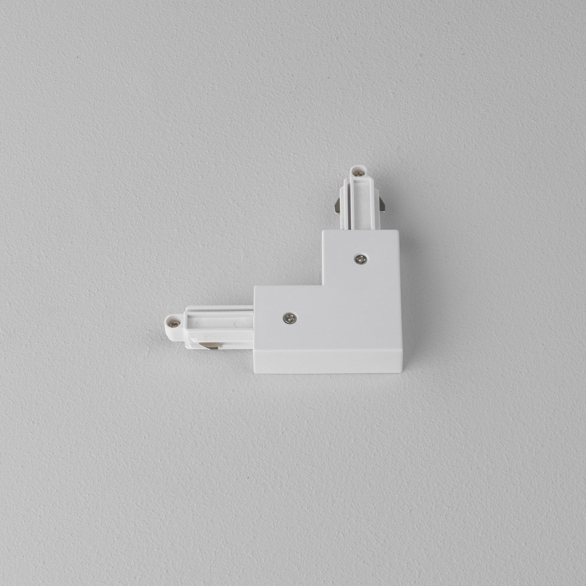 6020006 Track 90° Corner Connector Left Matt White