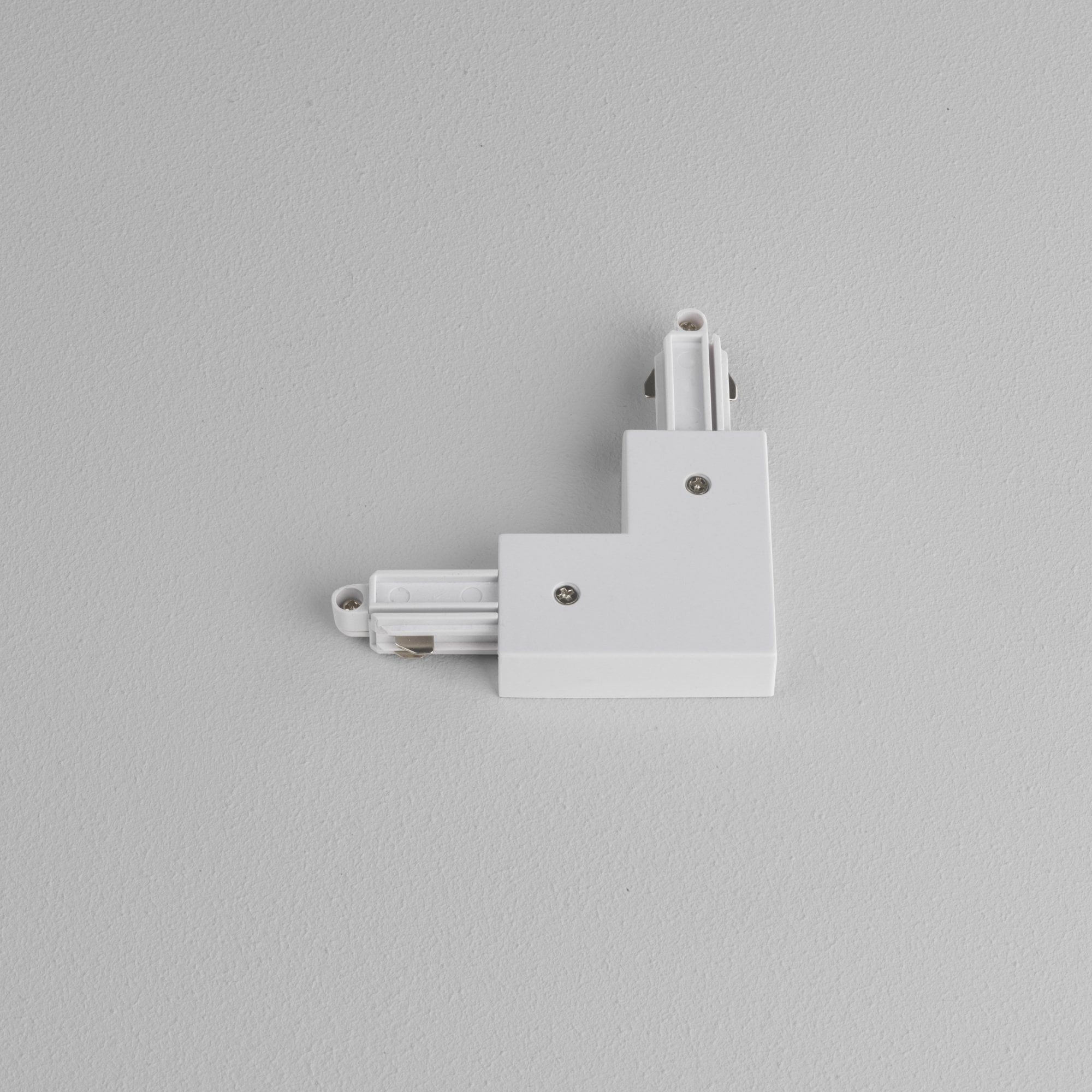 6020007 Track 90° Corner Connector Right Matt White