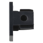 6020011 End Cap Matt Black