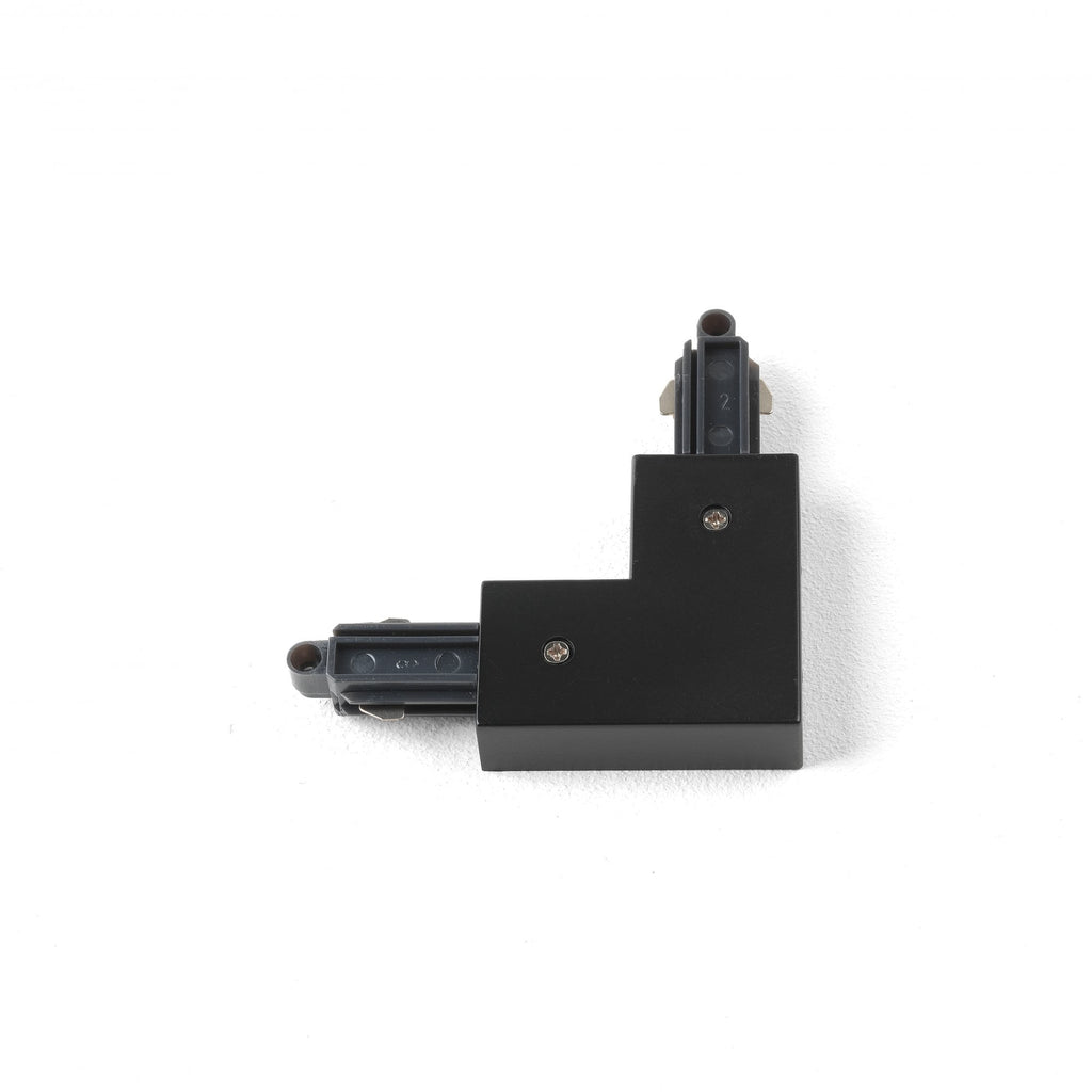 6020014 90° Corner Connector - Left Matt Black