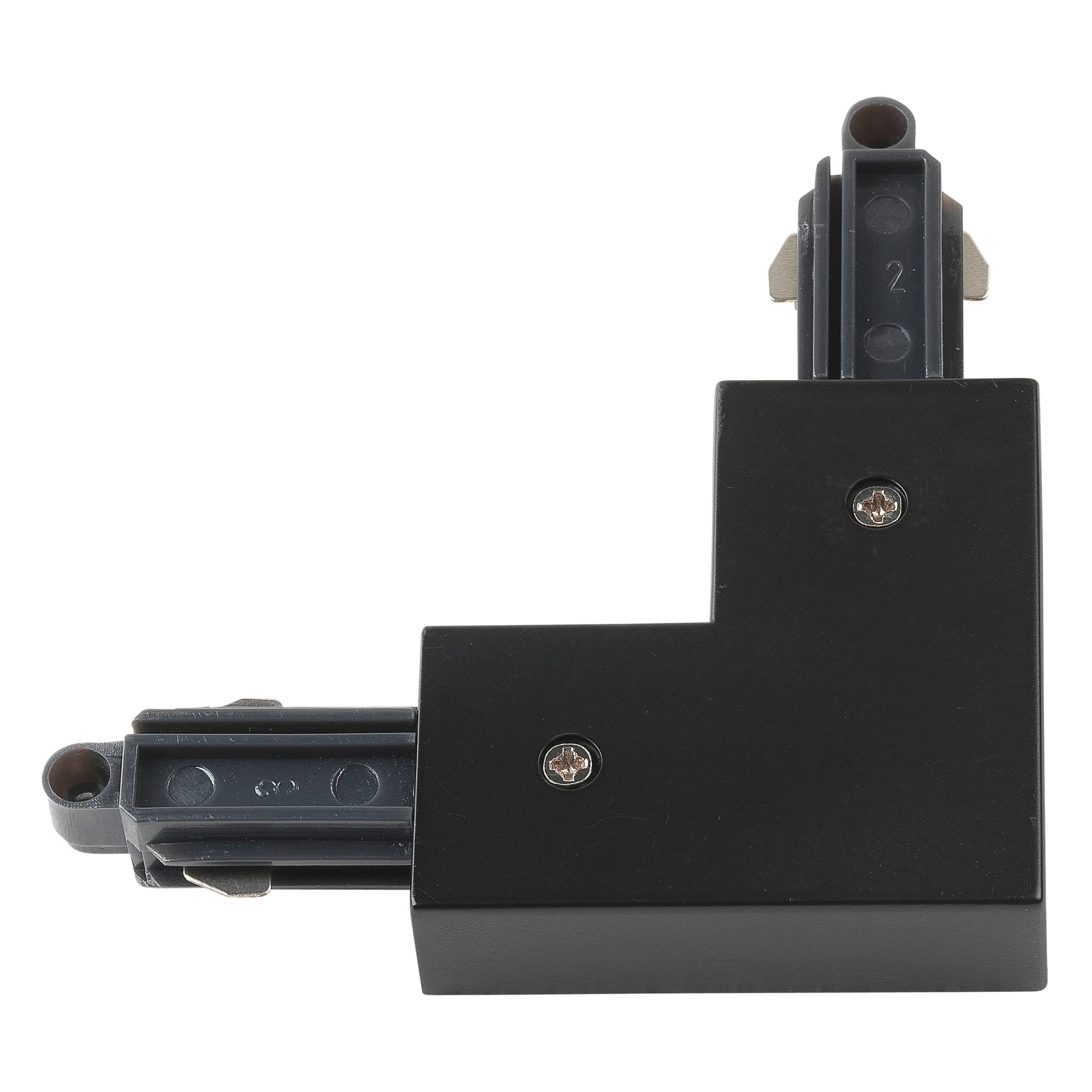 6020014 90° Corner Connector - Left Matt Black