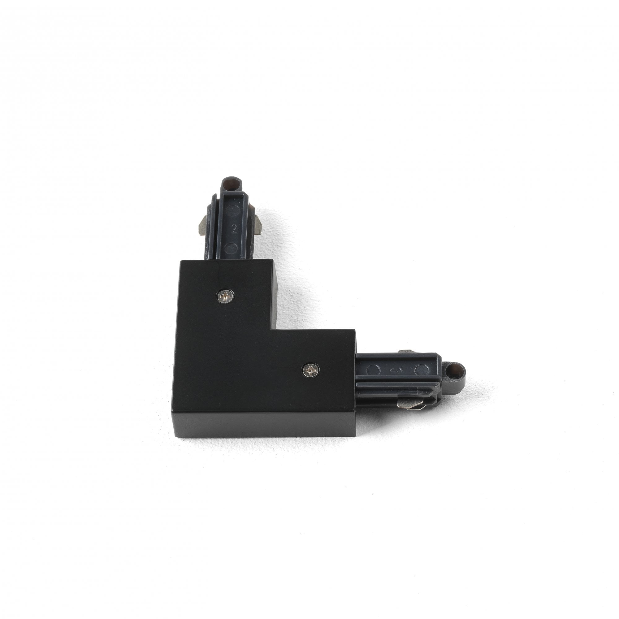 6020015 90° Corner Connector - Right Matt Black