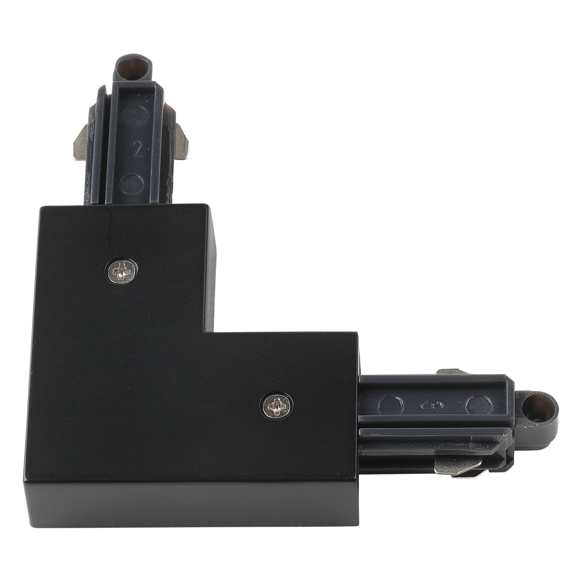 6020015 90° Corner Connector - Right Matt Black