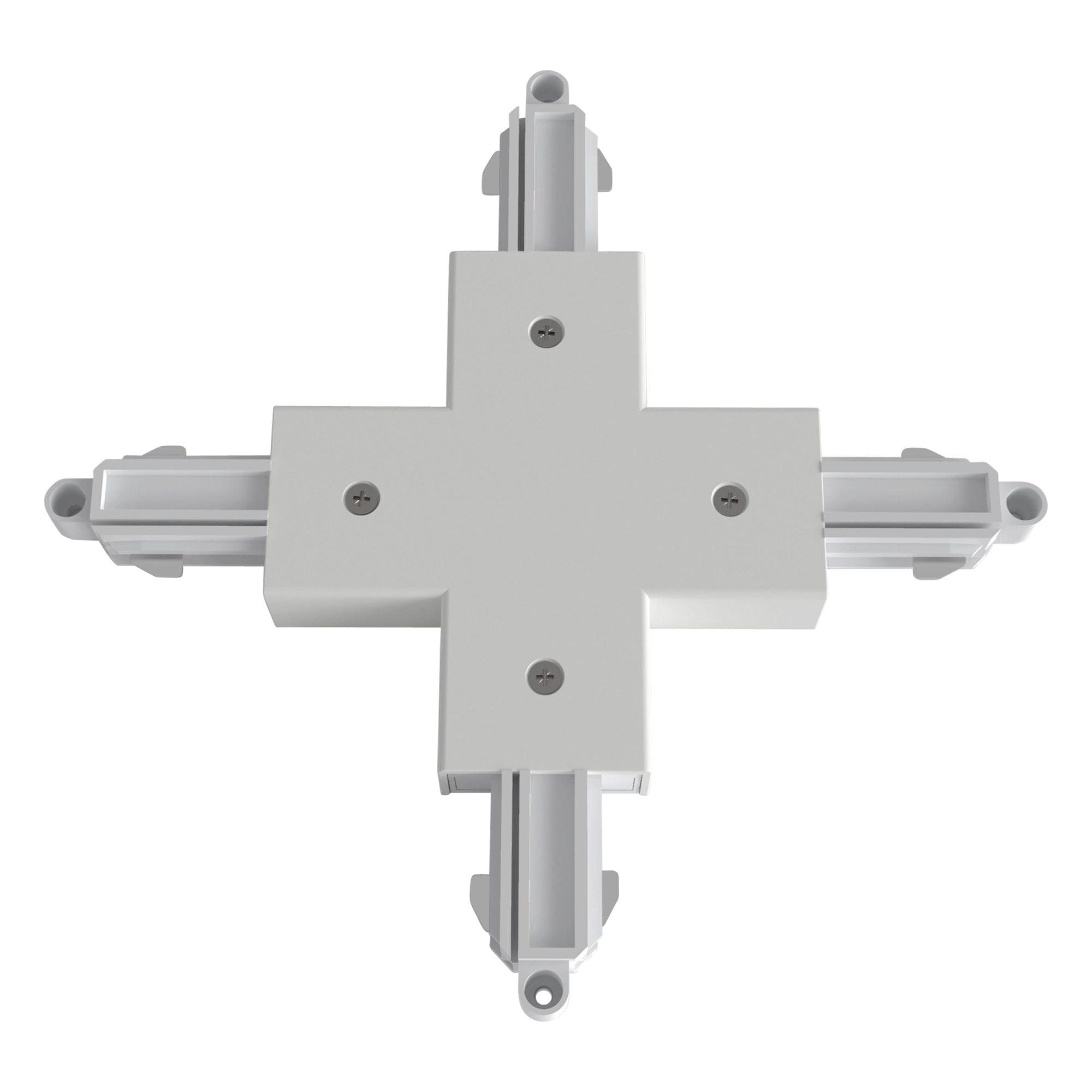 6020019 X Connector Matt White