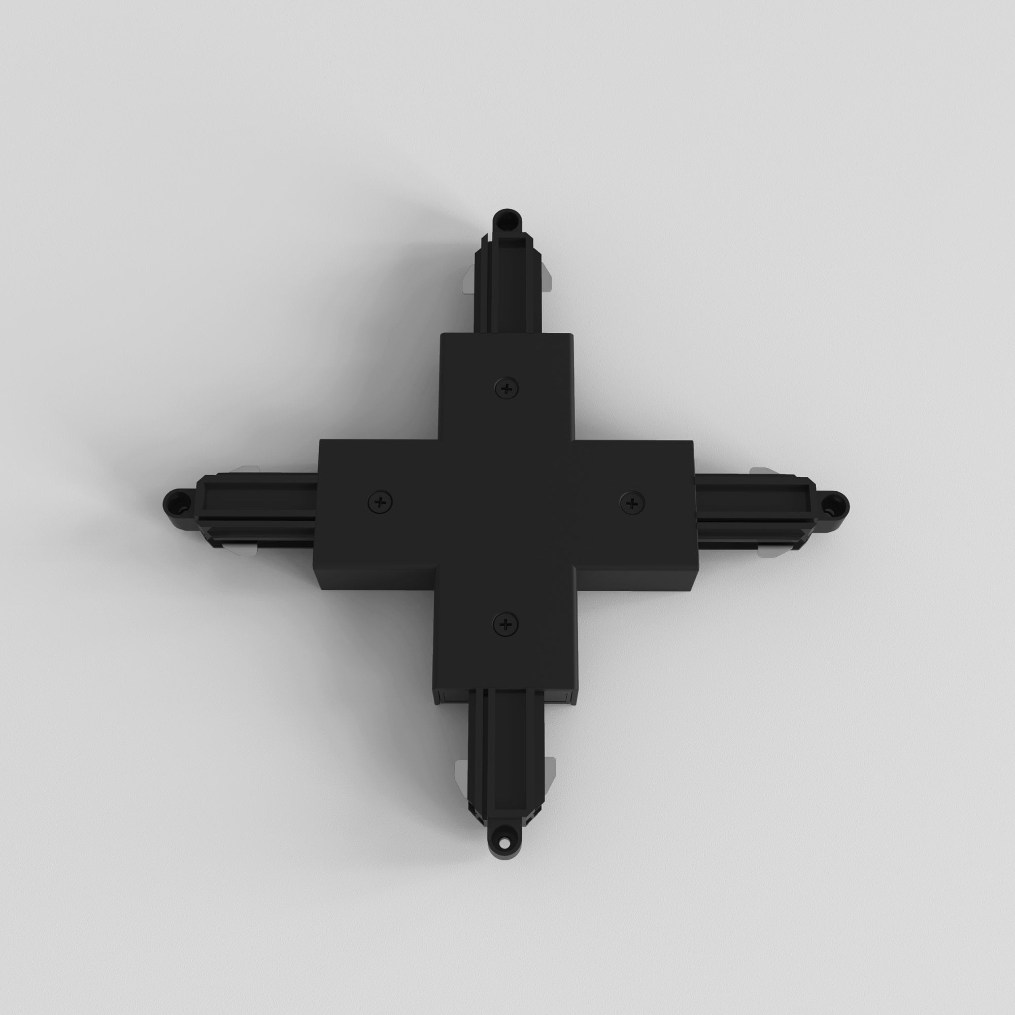 6020020 X Connector Matt Black