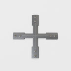 6020034 Track X Support Bright Zinc Plated