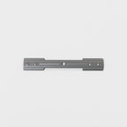 6020035 Track Straight Support Bright Zinc Plated