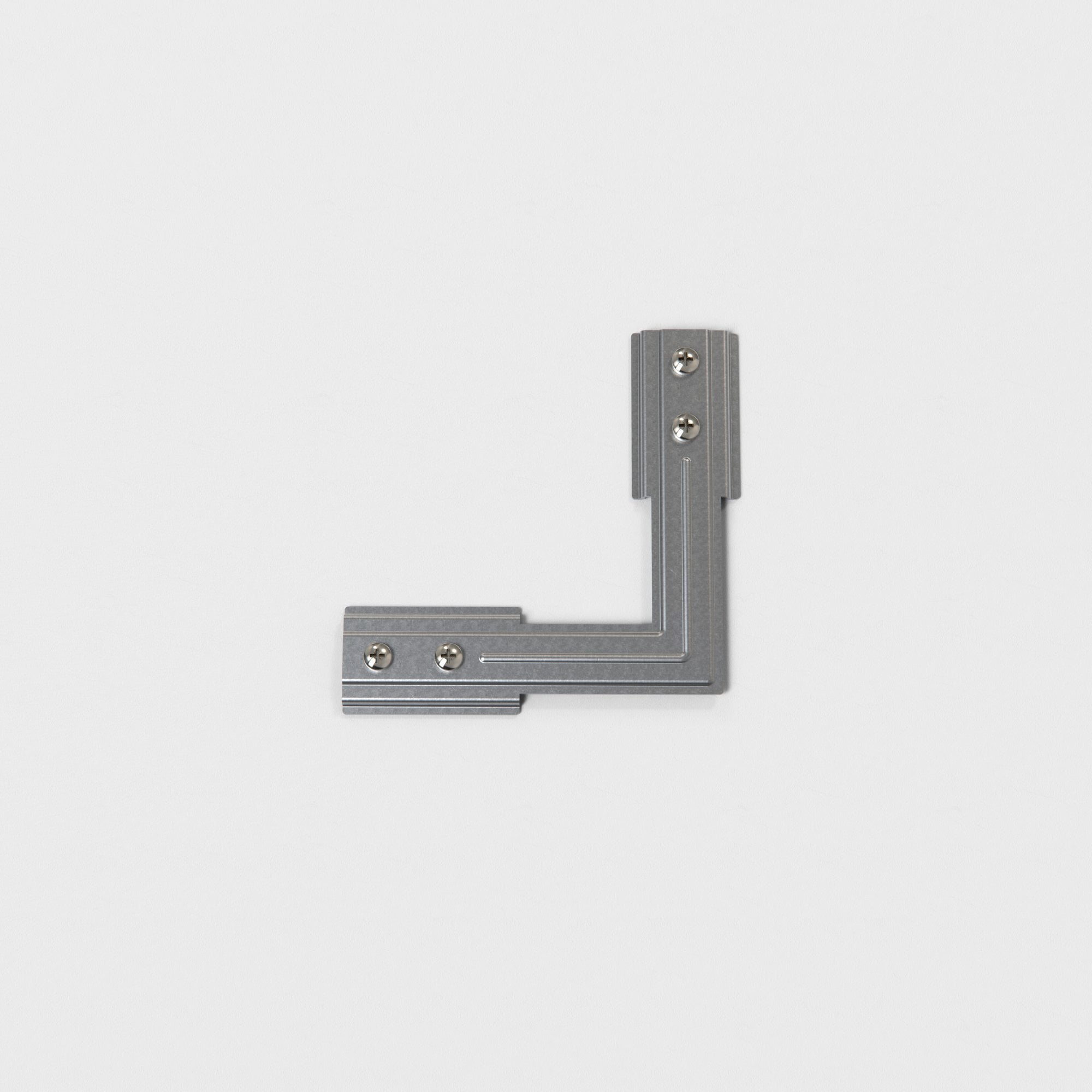 6020036 Track Corner Support Bright Zinc Plated