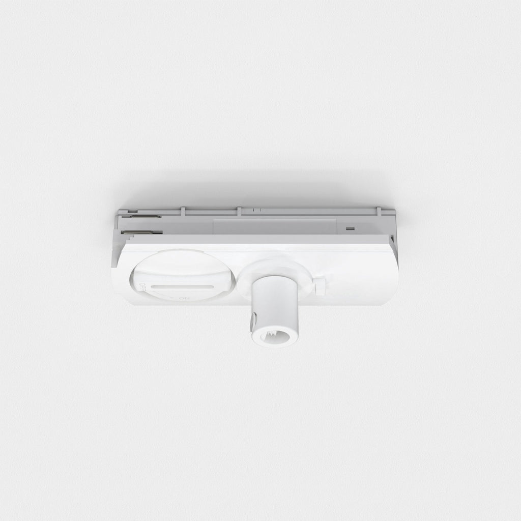 6020038 Track Pendant Connector White