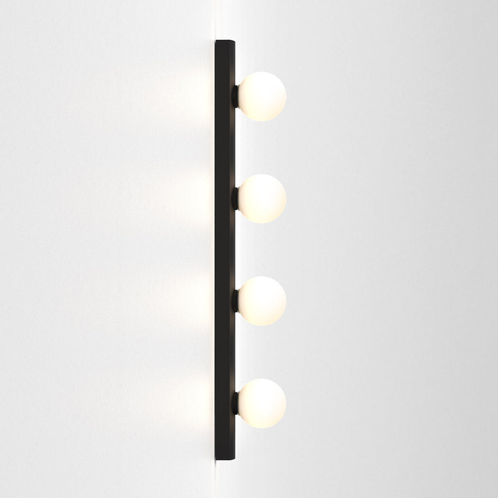 1087007 Cabaret 4 II Bathroom Wall Light Matt Black
