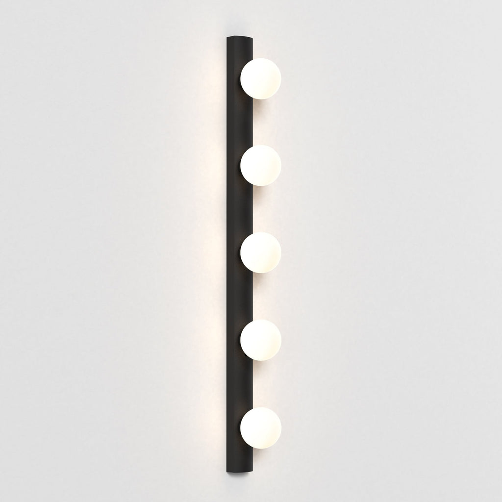 1087008 Cabaret 5 II Bathroom Wall Light Matt Black