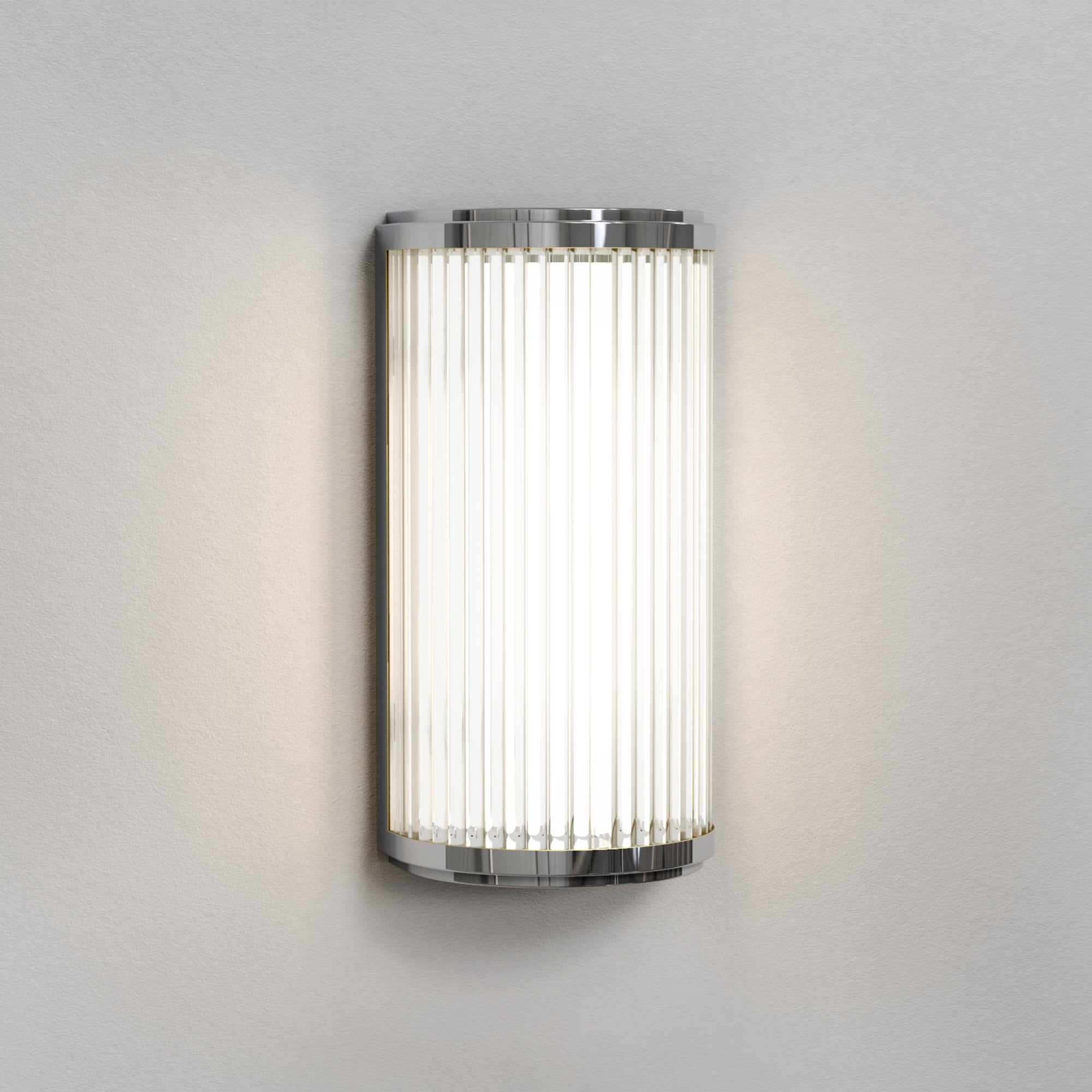 1380024 Versailles 250 Phase Dimmable LED Bathroom Wall Light Polished Chrome