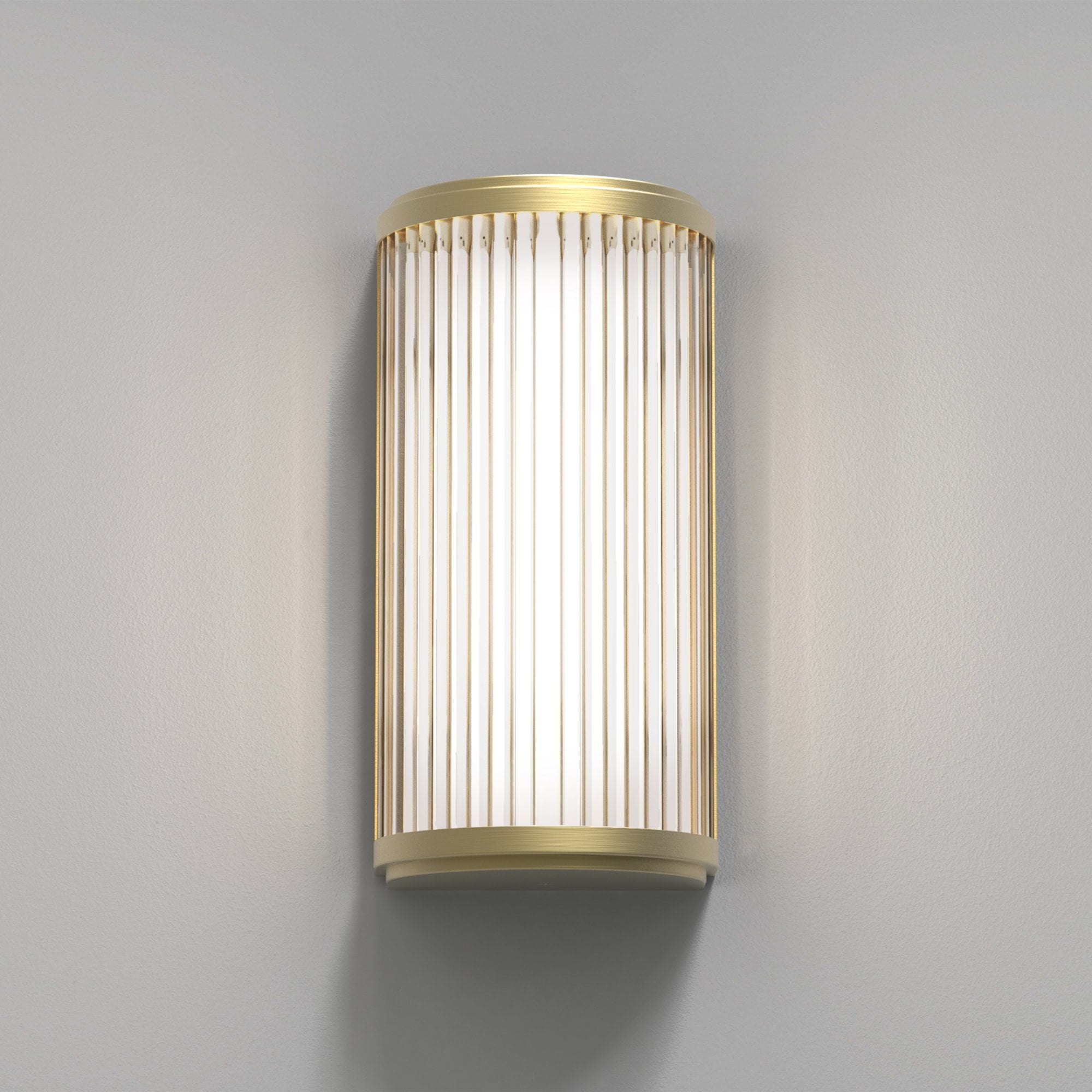 1380026 Versailles 250 Phase Dimmable LED Bathroom Wall Light Matt Gold