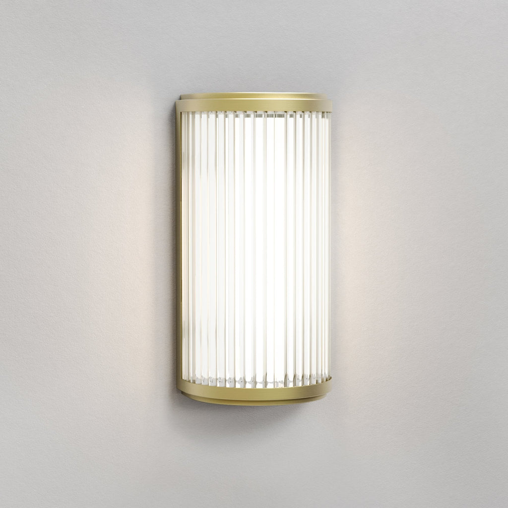 1380026 Versailles 250 Phase Dimmable LED Bathroom Wall Light Matt Gold