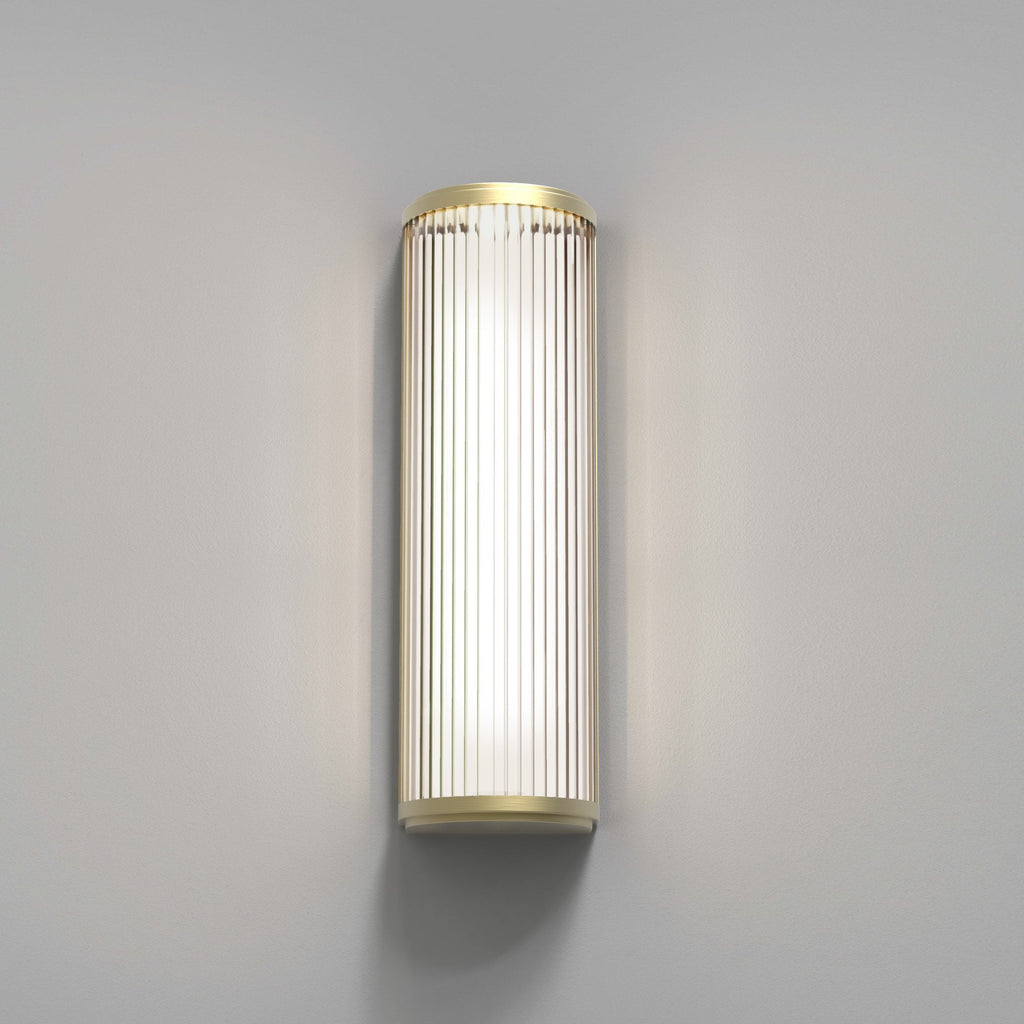 1380031 Versailles 400 Phase Dimmable LED Bathroom Wall Light Matt Gold (S)