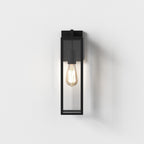 1402011 Harvard Lantern Outdoor Wall Light Textured Black