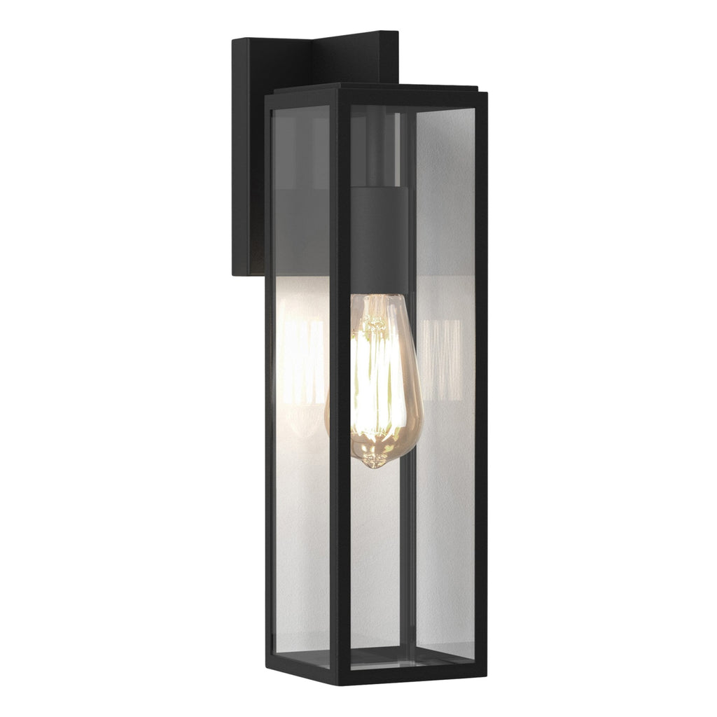 1402011 Harvard Lantern Outdoor Wall Light Textured Black