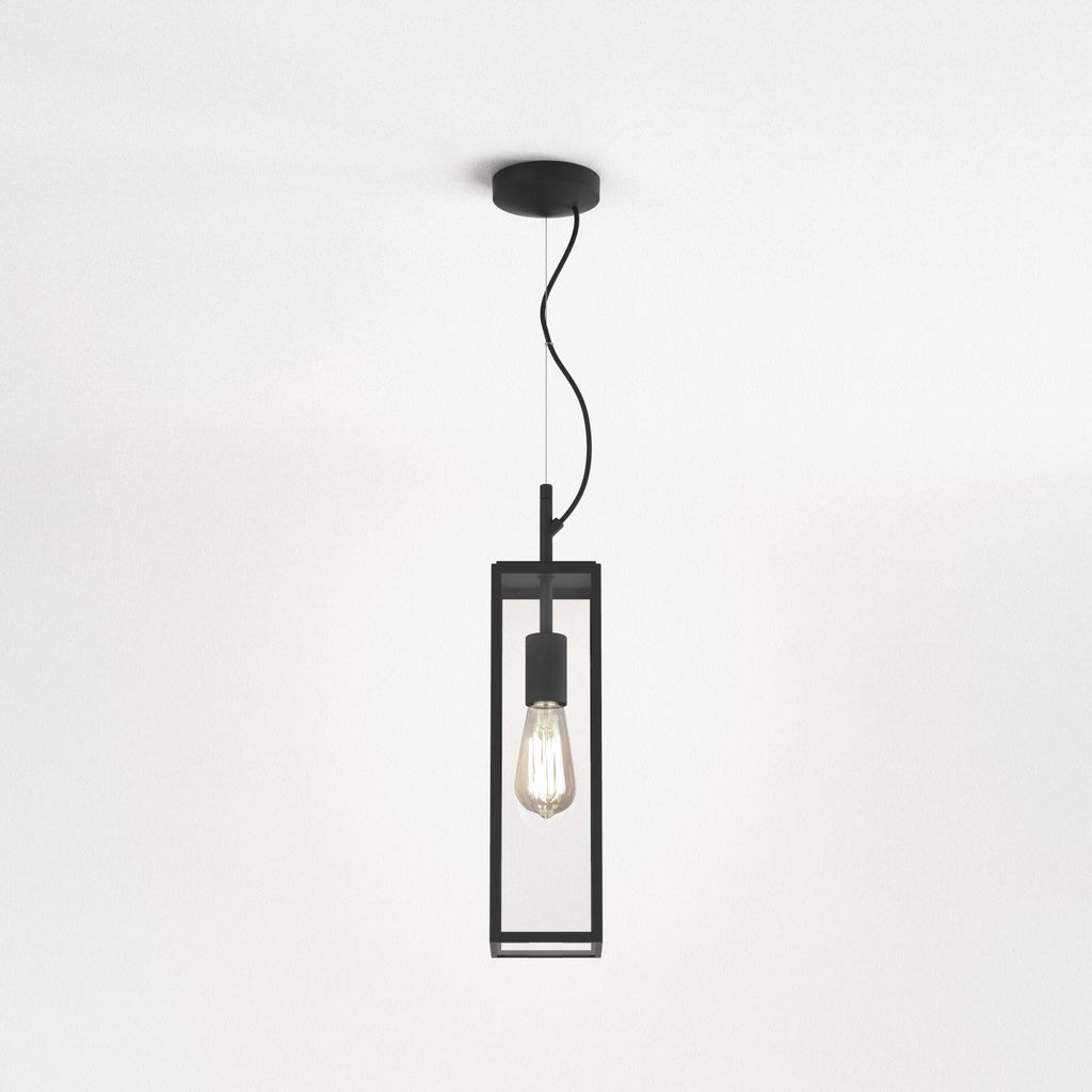 1402013 Harvard Pendant Outdoor Pendant Light Textured Black