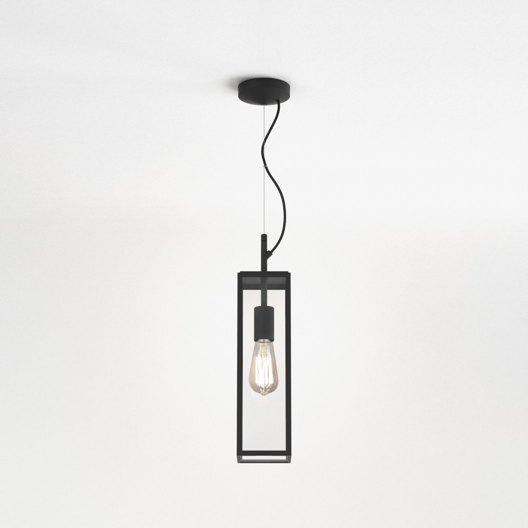 1402013 Harvard Pendant Outdoor Pendant Light Textured Black