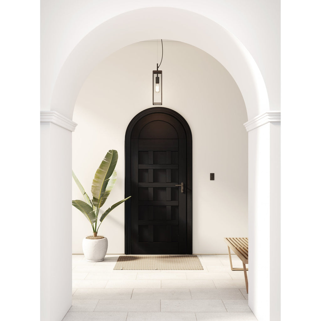 1402013 Harvard Pendant Outdoor Pendant Light Textured Black