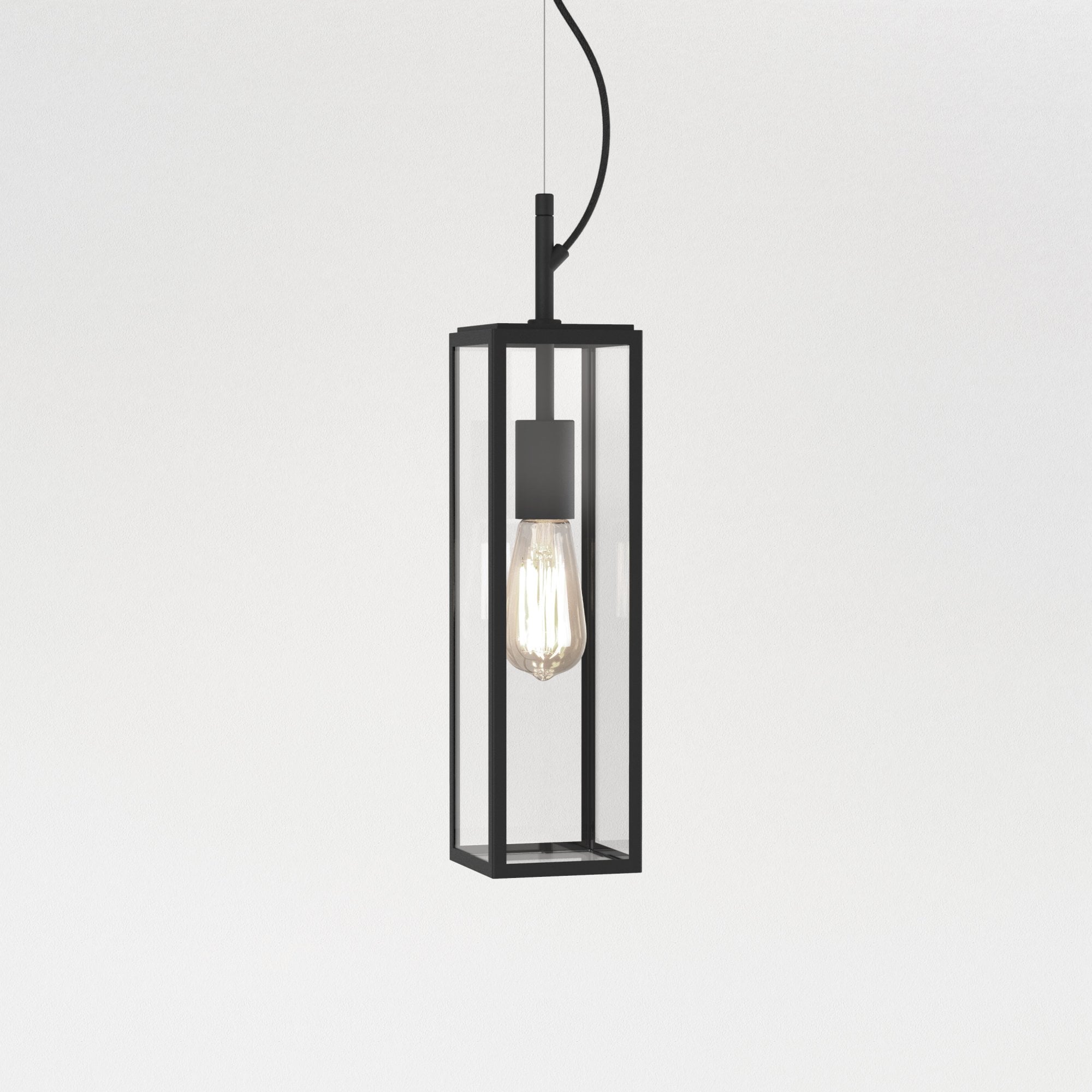 1402013 Harvard Pendant Outdoor Pendant Light Textured Black