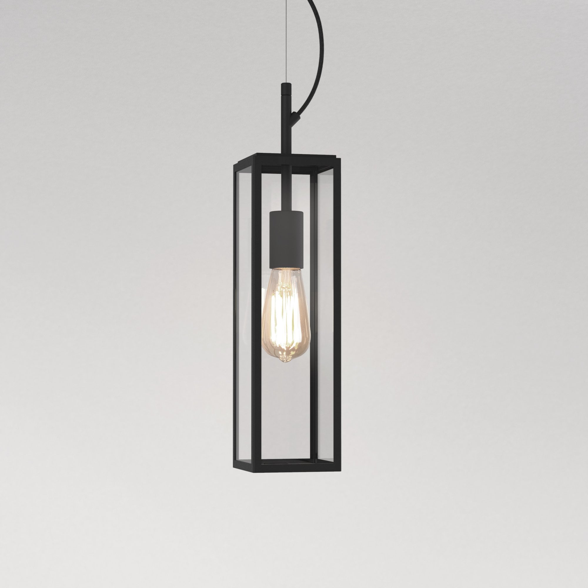 1402013 Harvard Pendant Outdoor Pendant Light Textured Black