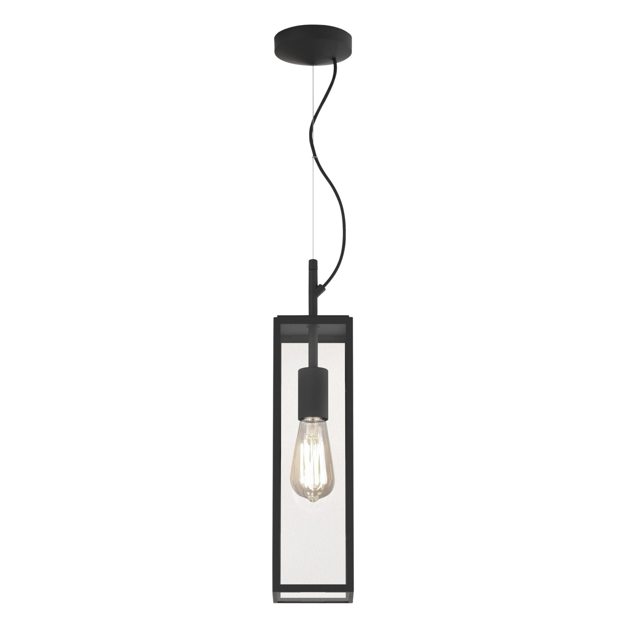 1402013 Harvard Pendant Outdoor Pendant Light Textured Black