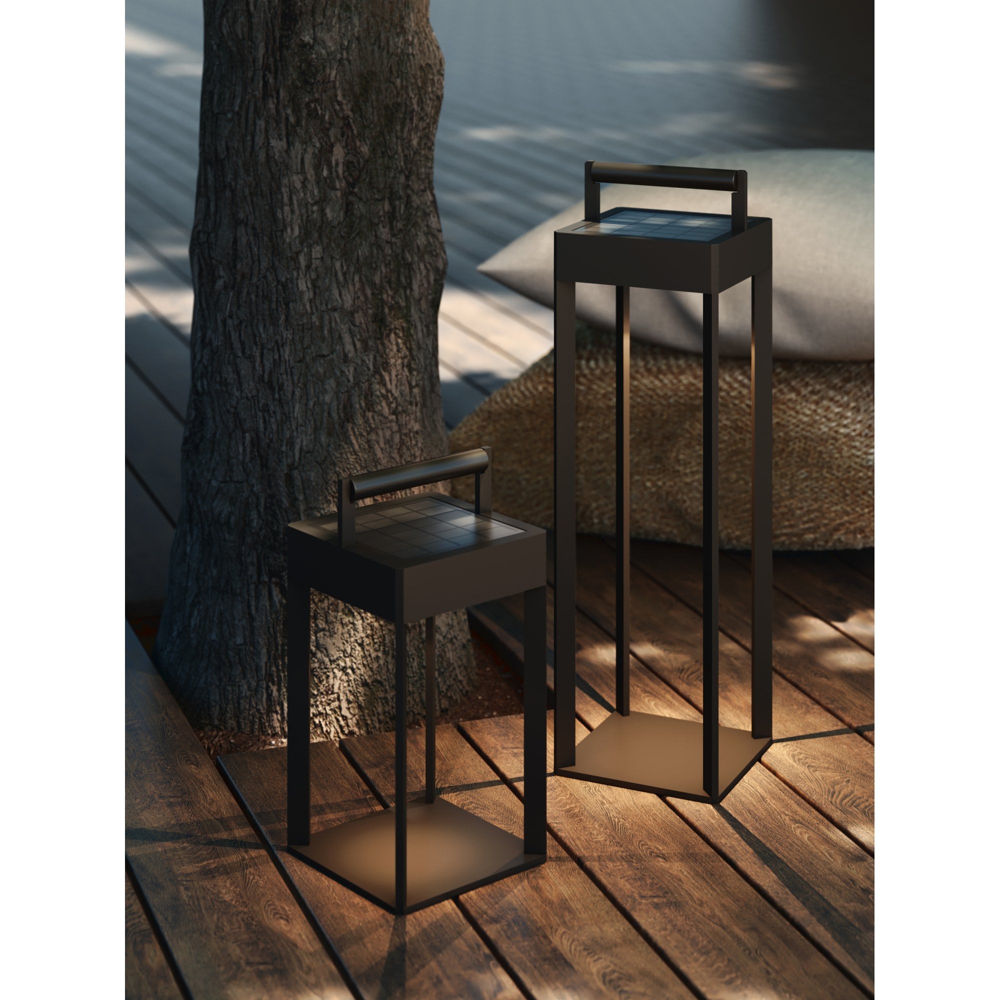 1430001 Kuro 250 LED Outdoor Portable Light Textured Black
