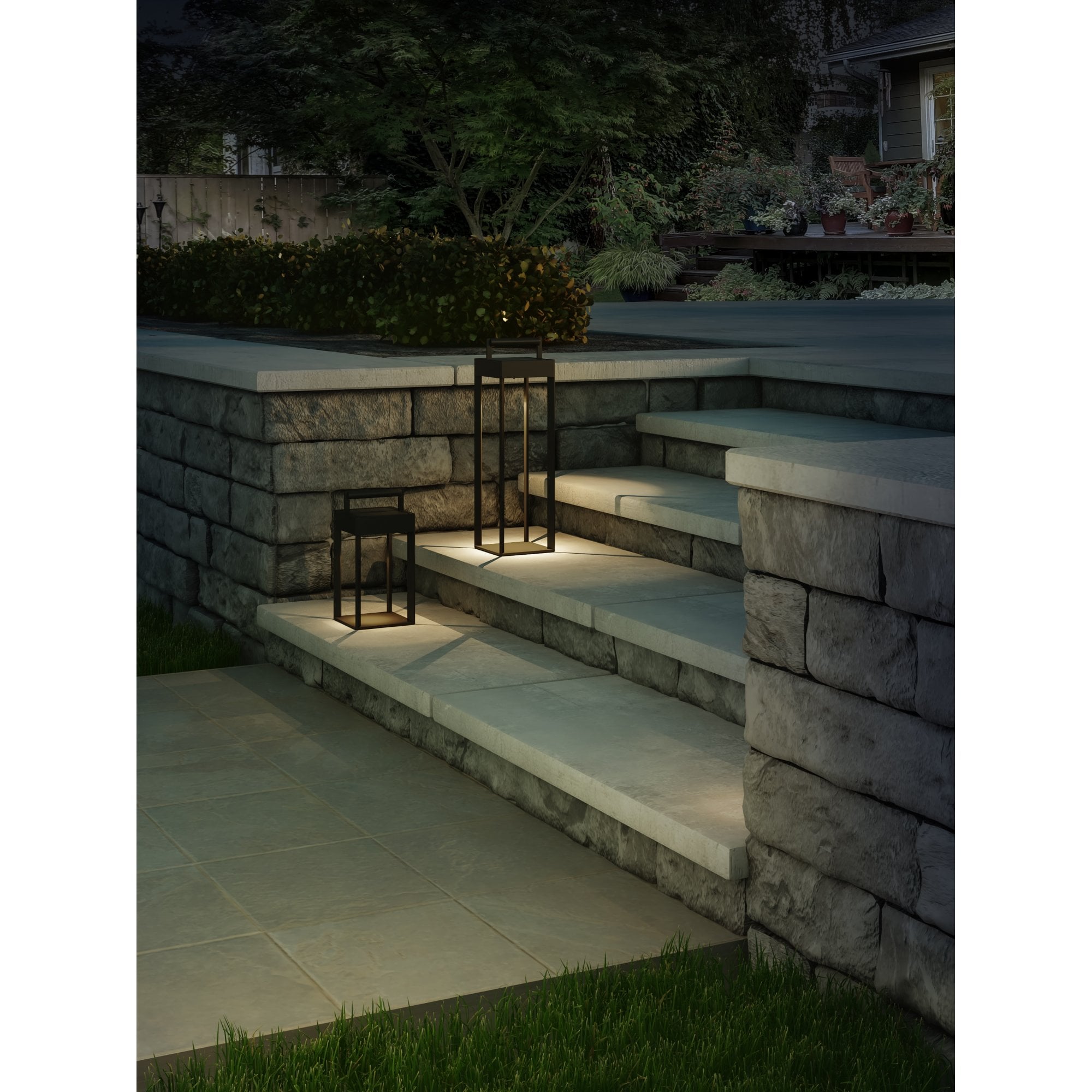 1430002 Kuro 450 LED Outdoor Portable Light Textured Black