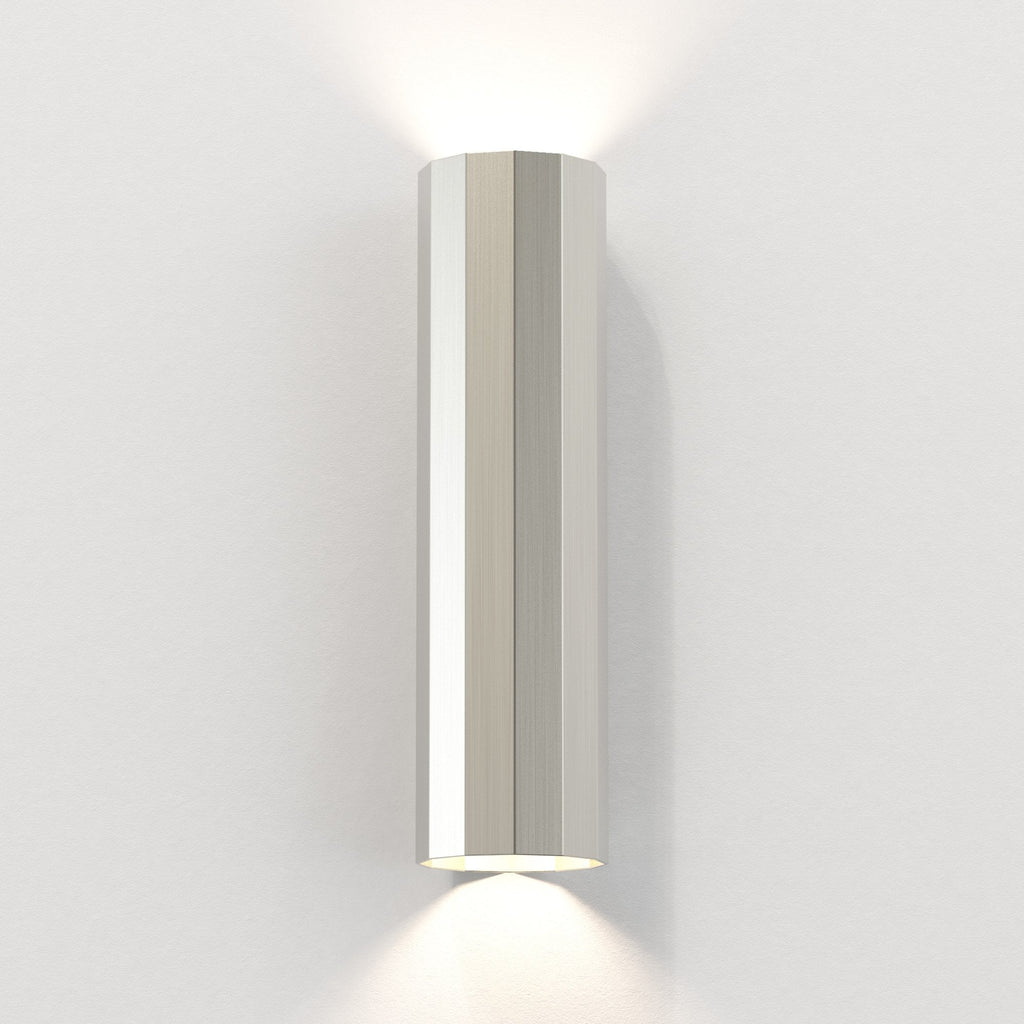 1442005 Hashira 300 Wall Light Matt Nickel