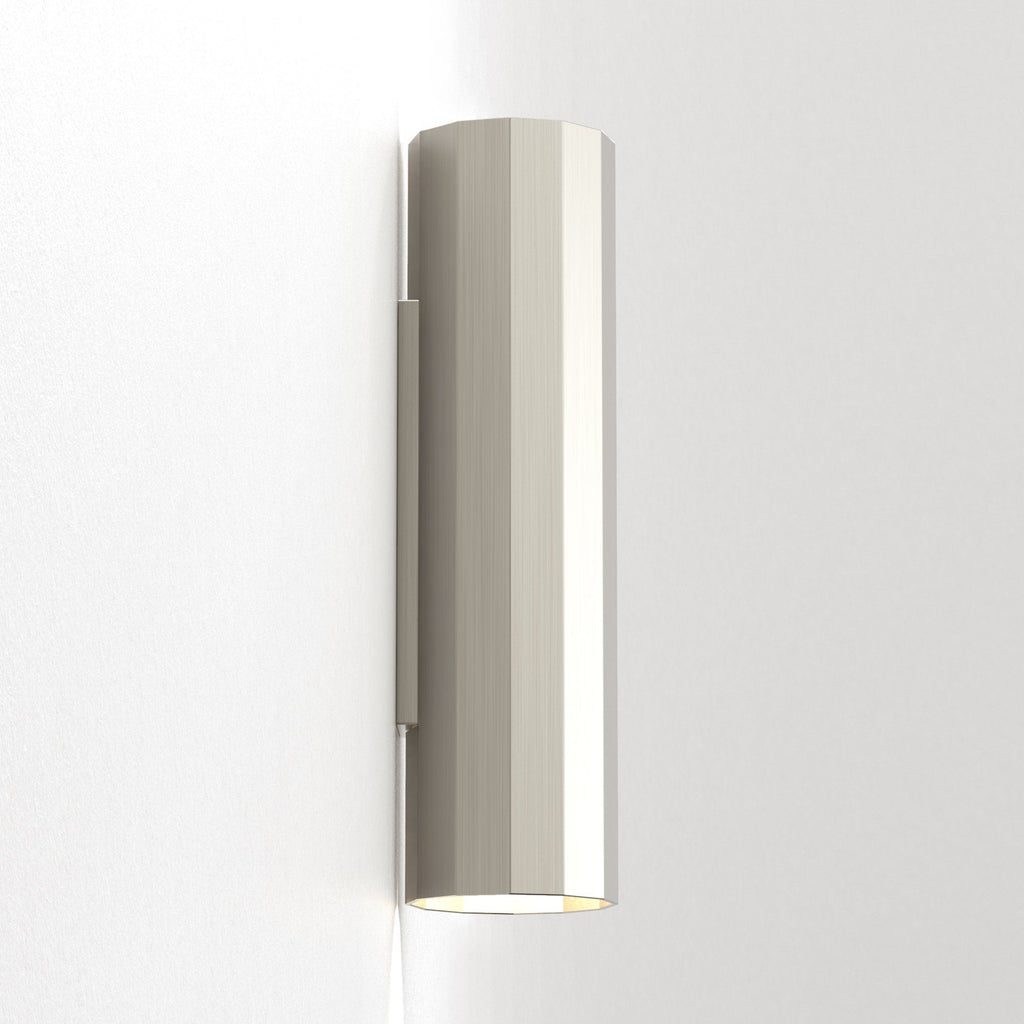 1442005 Hashira 300 Wall Light Matt Nickel