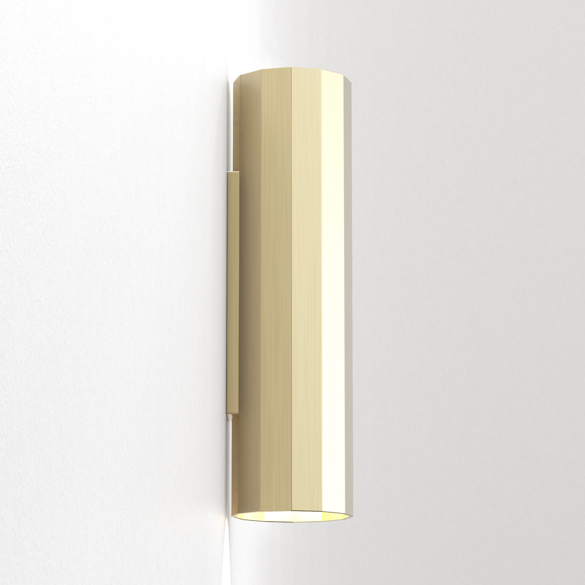 1442006 Hashira 300 Wall Light Matt Gold (S)