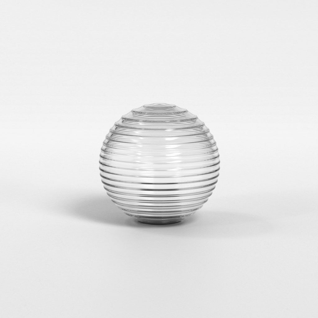 5036003 Tacoma Ribbed Glass Shade Clear