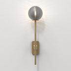 1429009 Tacoma Single Grande Bathroom Wall Light Antique Brass (S)