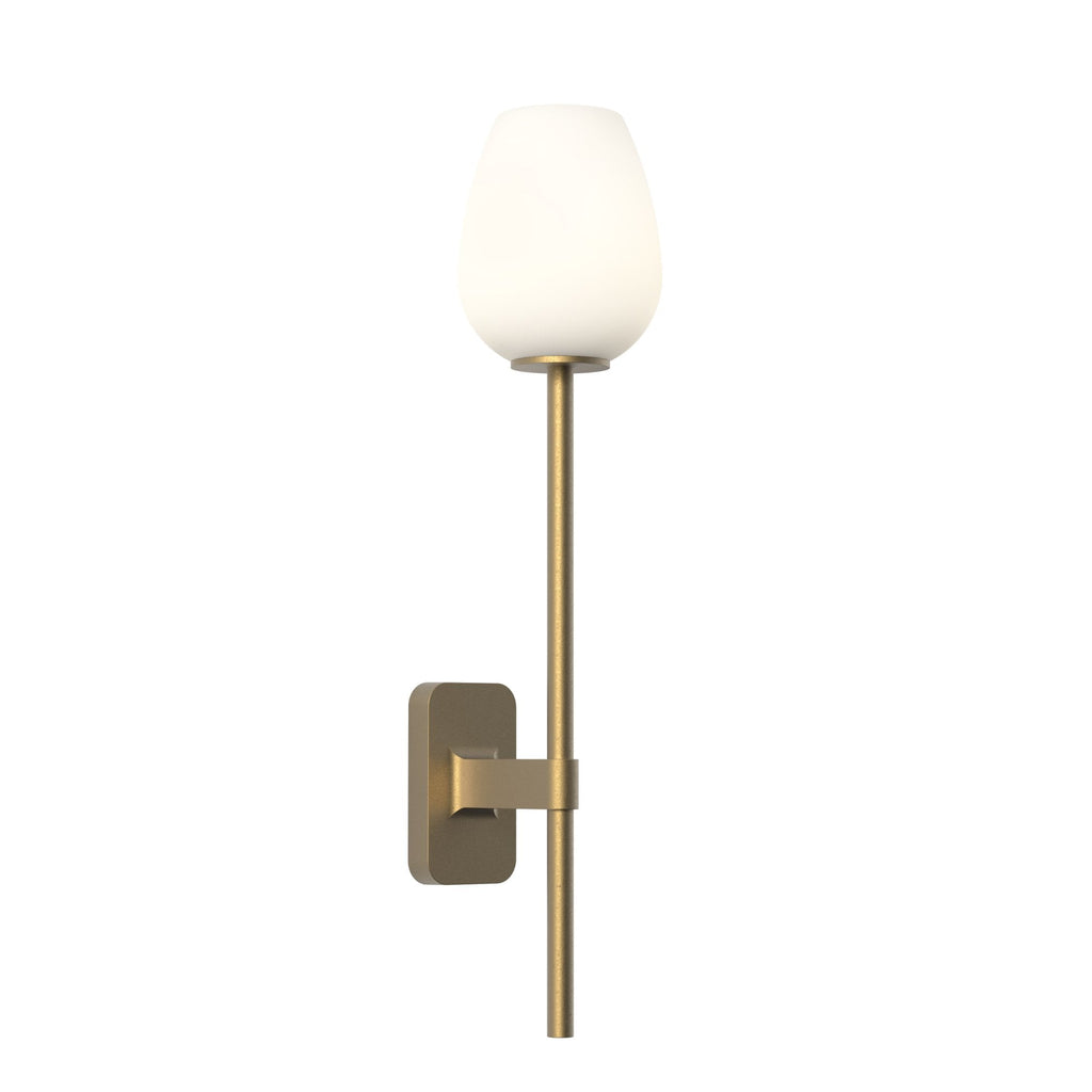 1429009 Tacoma Single Grande Bathroom Wall Light Antique Brass