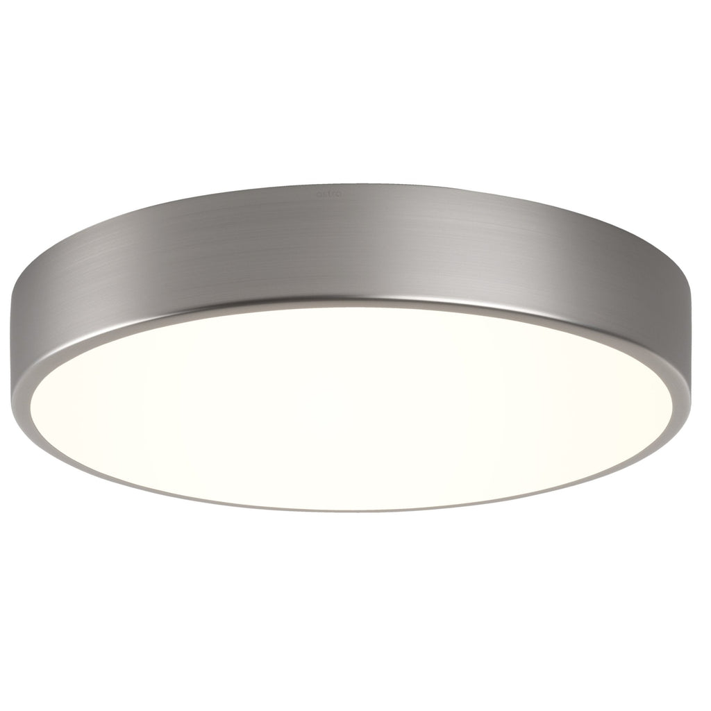 1125015 Mallon LED Bathroom Ceiling Light Matt Nickel