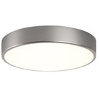 1125015 Mallon LED Bathroom Ceiling Light Matt Nickel