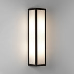 1178009 Salerno Outdoor Wall Light Textured Black