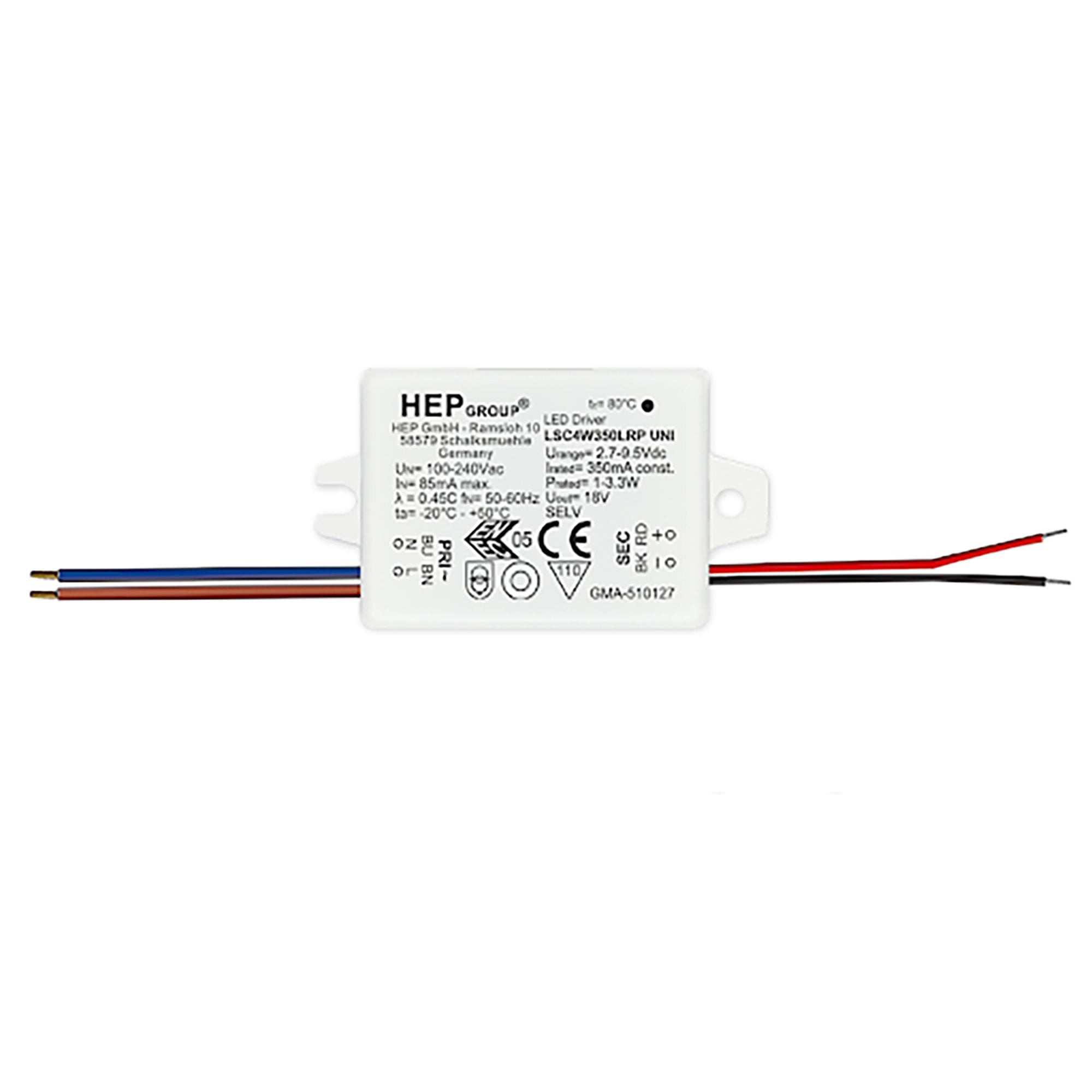 6008090 LED Driver CC 350mA 1-3.3W
