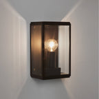 1095040 Homefield 130 Outdoor Wall Light Textured Black