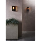 1095040 Homefield 130 Outdoor Wall Light Textured Black
