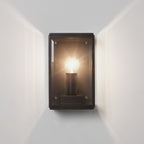 1095040 Homefield 130 Outdoor Wall Light Textured Black