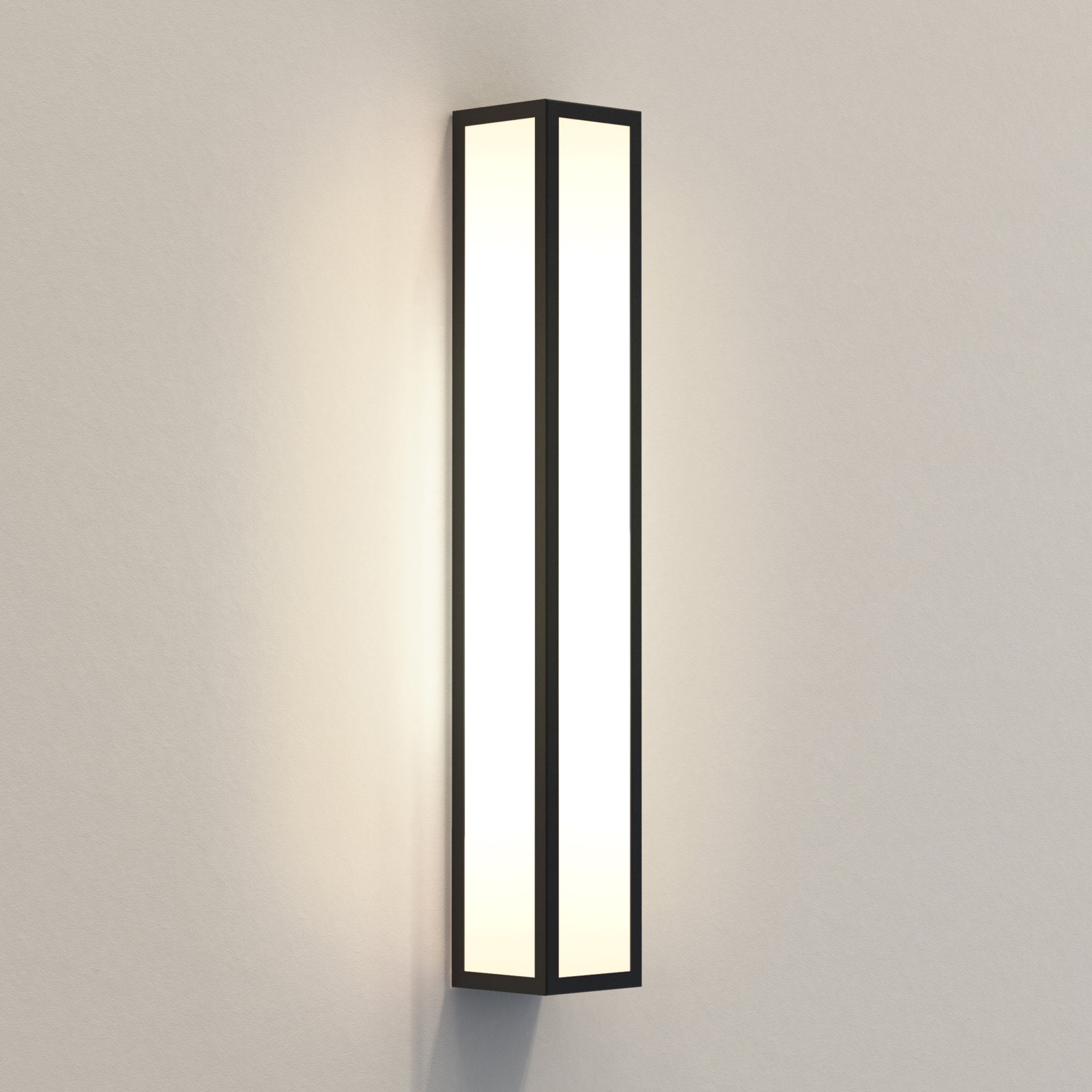 1178010 Salerno 520 Outdoor Wall Light Textured Black